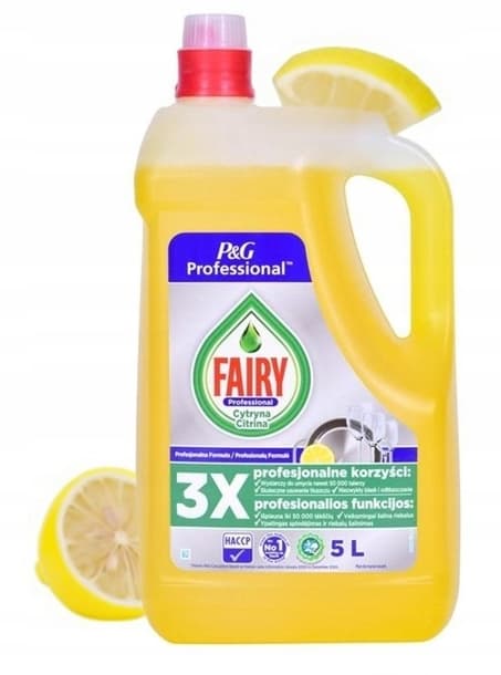 Fairy Lemon -astianpesuaine 5 l