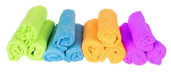 12-Pack - Mikrofiberduk / Rengöringsduk / Putsduk