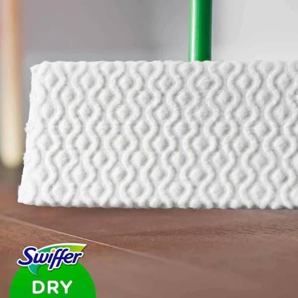 SWIFFER Dry Wipes Refills för dammfångande kvast, paket med 36 refills