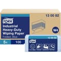 Miniatyrbild 1 av 2: Tork Advanced Wiper 440 Engångsrengöringsservetter jungfrumassafibrer blå förpackning om 100 st.