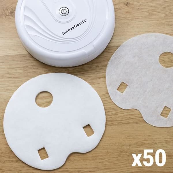 Ersättningsmopper för InnovaGoods rengöringsrobotar Paket med 50 enheter