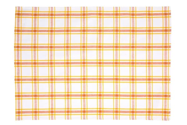 Köksduk i bomull Felicja 45x65 orange