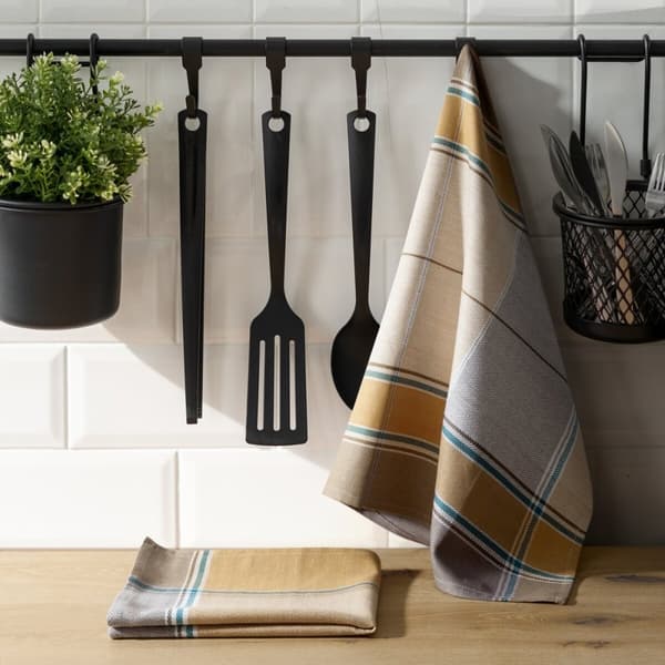 Køkkenklud OLIVIA 50x70 Eurofirany beige turkis