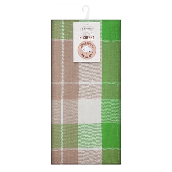 2 keittiöpyyhkeen setti MONA 50x70 Eurofirany green