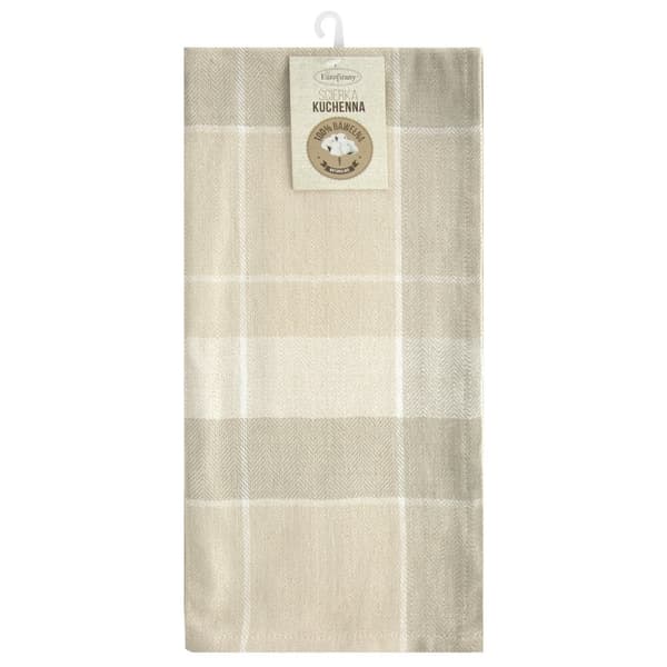 Køkkenklud OLIVIA 50x70 Eurofirany beige creme tern