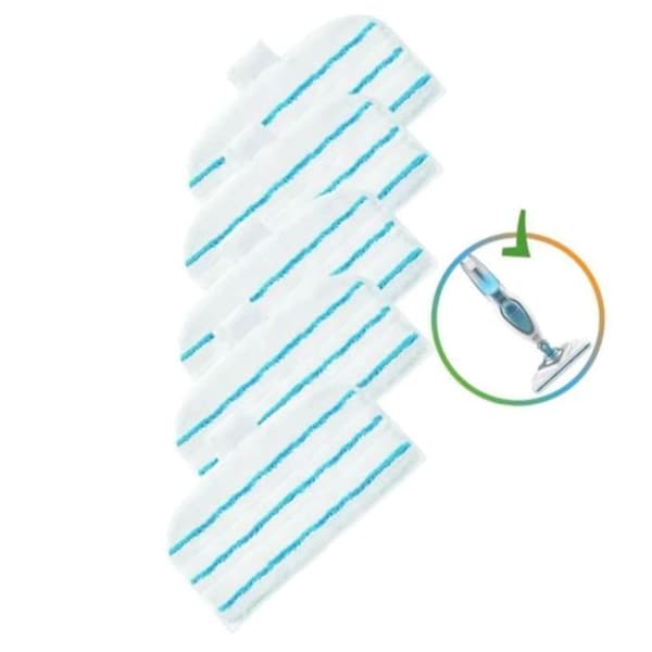 SOS Accessoire Set med 5 mikrofiberdukar för Ångtvätt 90585868 - Ångtvätt - (129531)