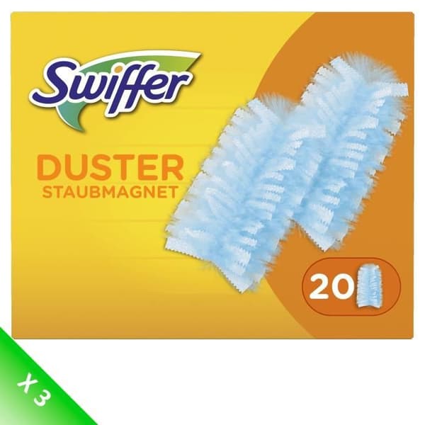 [Set med 3] SWIFFER Duster Dammtorkade x 20