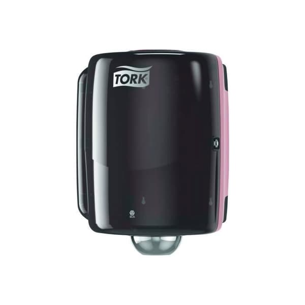 Tork Performance Plastservettdispenser röd, rökt