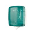 Miniatyrbild 1 av 4: Tork Reflex Single Sheet Centrefeed M4 Wipe Dispenser Plast Vit, Turkos