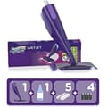 Miniatyrbild 1 av 4: Swiffer WetJet spraymopp, komplett kit 1 spraymopp + 5 våtservetter + 1 flytande rengöringslösning + 4 batterier