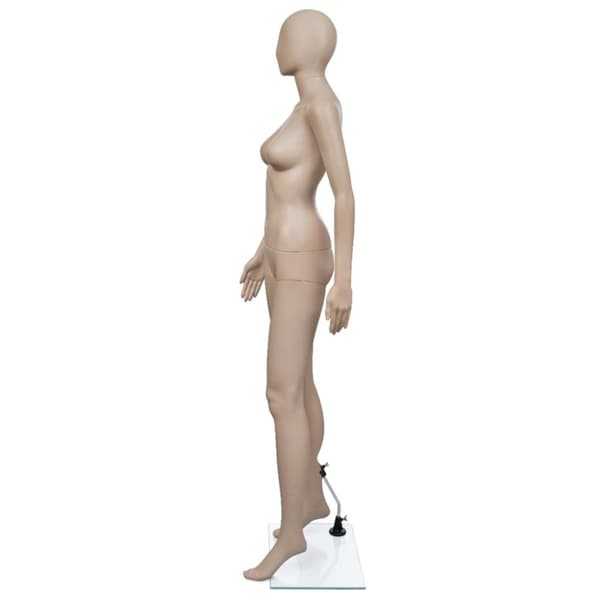 vidaXL mannequin kvinde rundt hoved