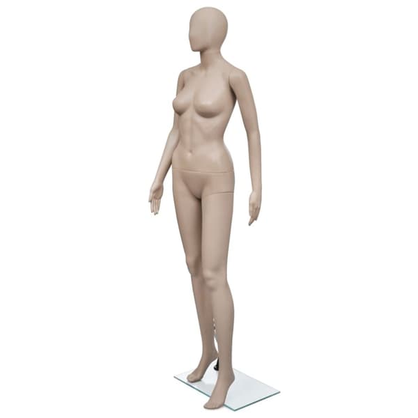 vidaXL mannequin kvinde rundt hoved