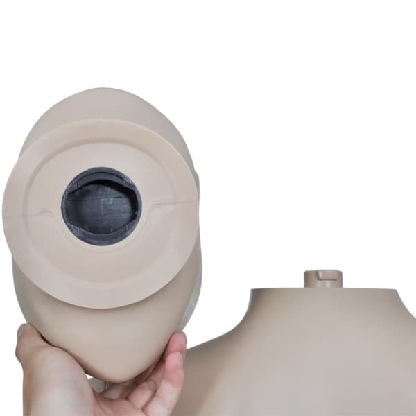 vidaXL mannequin mand med rundt hoved