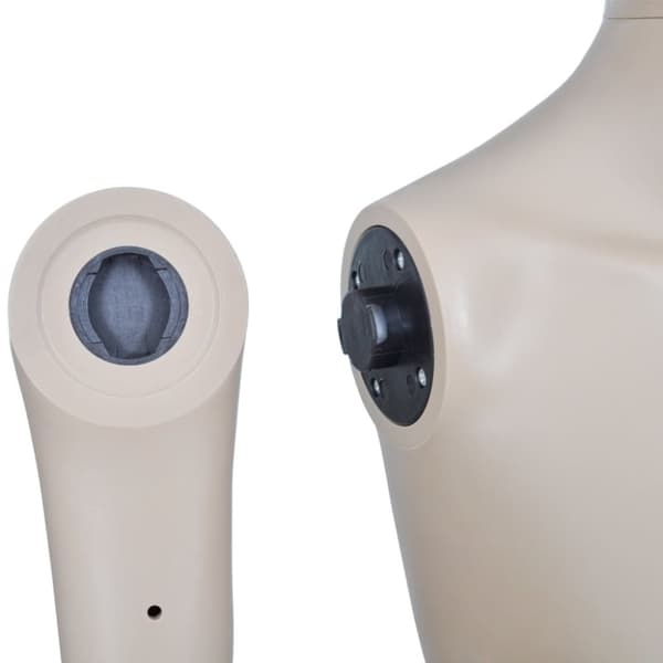 vidaXL mannequin mand med rundt hoved