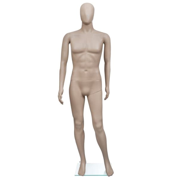 vidaXL mannequin mand med rundt hoved