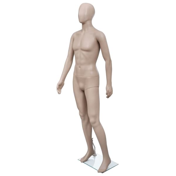 vidaXL mannequin mand med rundt hoved