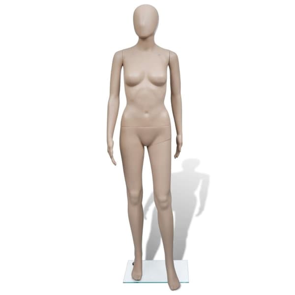mannequin kvinde rundt hoved