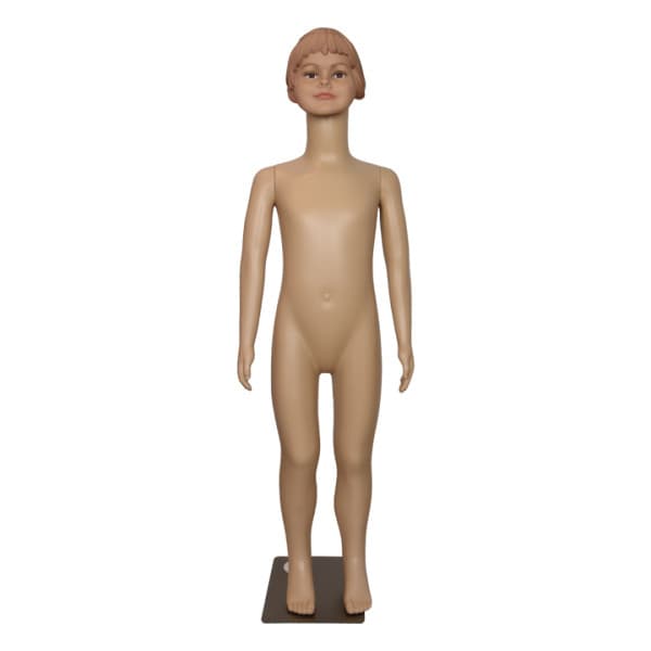 Pigeudstillingsmannequin i fuld figur til en børnebutik, 110 cm