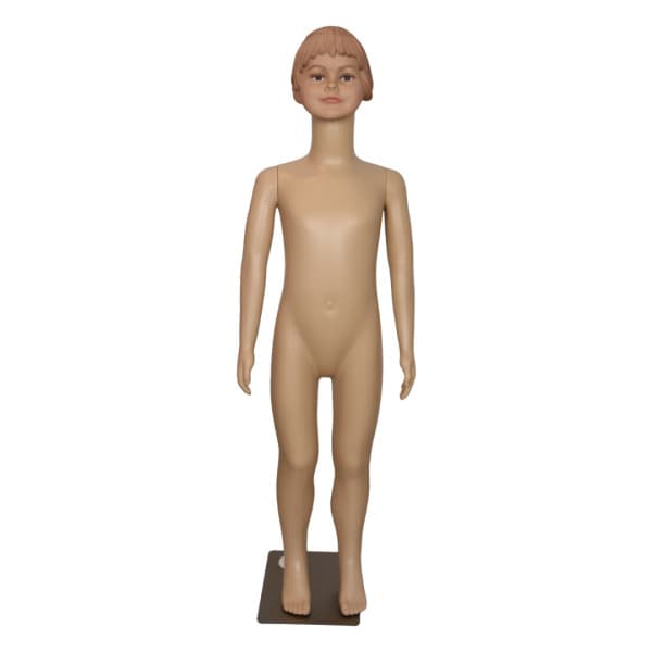 Pigeudstillingsmannequin i fuld figur til en børnebutik, 110 cm