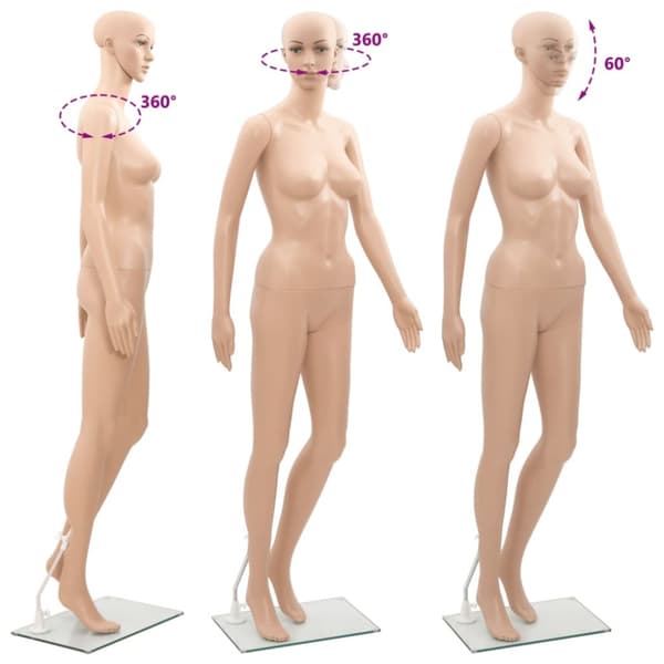 vidaXL mannequin kvinde A -  Mannequiner