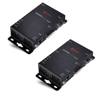 AV Link DVI over Ethernet extender, 100m, Full HD, Cat5, black