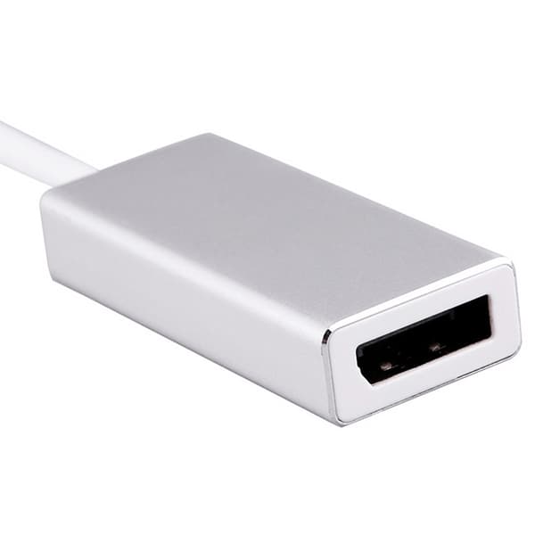 Nopea USB-C-DP-sovitin, hopea