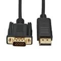 Pikkukuva 6 / 6: 1,8 metrin DisplayPort-VGA-kaapeli, musta