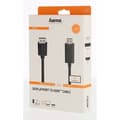 Miniatyrbild 3 av 4: HAMA Kabel DisplayPort-HDMI 4K 1.5m Svart