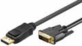 Pikkukuva 1 / 2: Goobay DisplayPort - DVI-D Dual Link -kaapeli, 1 m