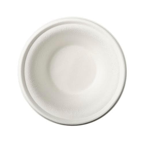 Djup tallrik av sockerrör Ø 15 cm (12-pack)