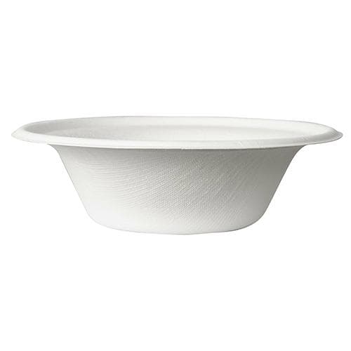 Djup tallrik av sockerrör Ø 15 cm (12-pack)