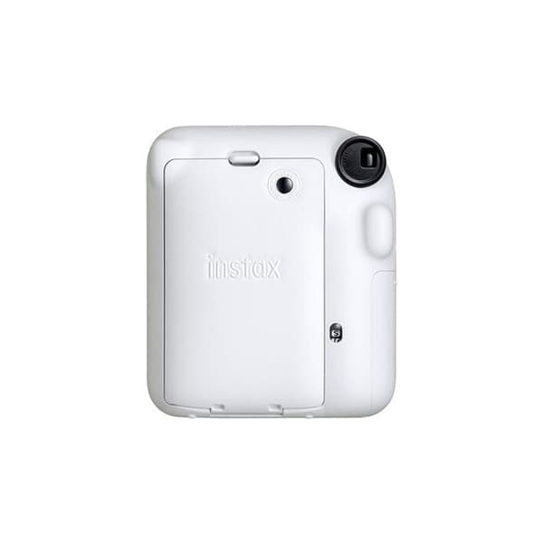 Sofotografisk kamera - FUJIFILM - Instax Mini 12 - Vit lera - Automatisk exponering - Selfie-spegel