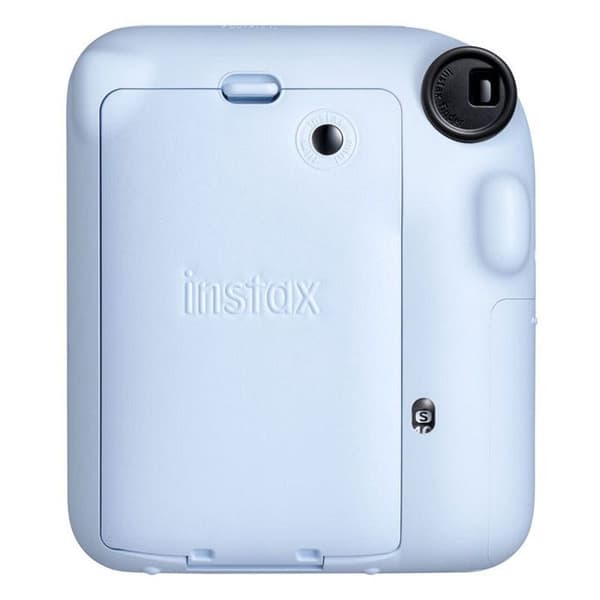 Sofortbildkamera - Fujifilm - Instax Mini 12 - Pastellblå - Inbyggd blixt - Selfie-spegel