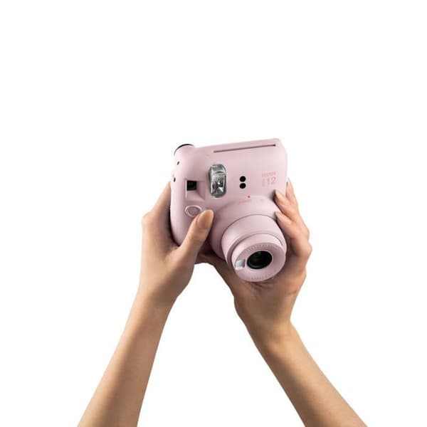 Sofotografiapparat - Fujifilm - Instax Mini 12 - Rosa - Automatisk exponering - Selfie-spegel
