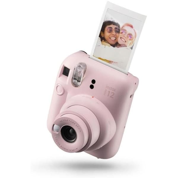 Sofotografiapparat - Fujifilm - Instax Mini 12 - Rosa - Automatisk exponering - Selfie-spegel