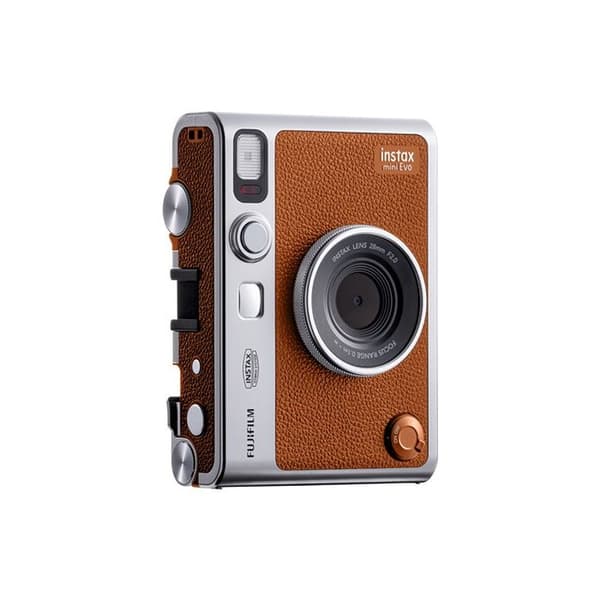 Sofotografiapparat - Fujifilm - Instax Mini Evo - Färg brun - Bluetooth - Inbyggd blixt