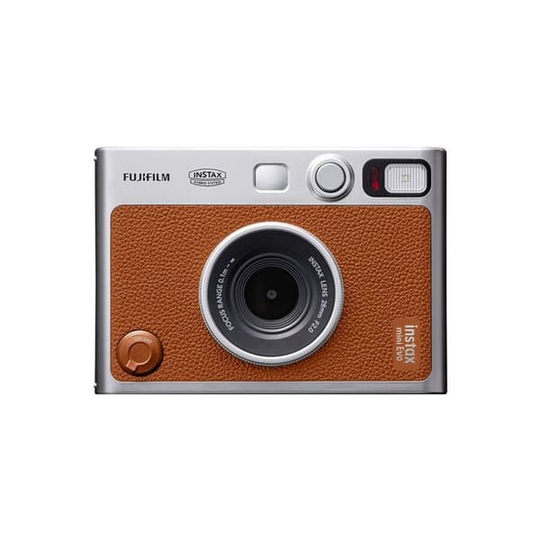 Sofotografiapparat - Fujifilm - Instax Mini Evo - Färg brun - Bluetooth - Inbyggd blixt