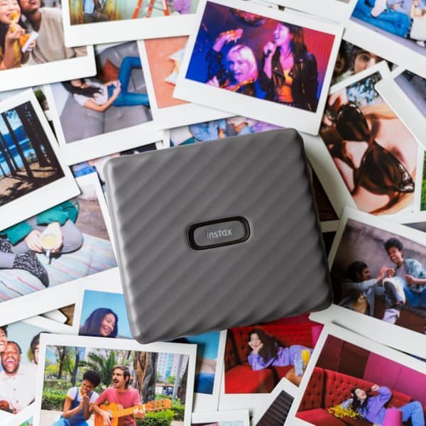 Fotoskrivare - Fujifilm - INSTAX WIDE LINK - Mockafärg - Bluetooth - Laddningsbar
