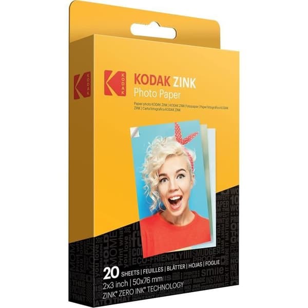 Sofotografisk Kamera - KODAK - Printomatic - 5 MP - Kompakt - Svart
