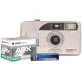 Miniatyrbild 1 av 2: Sofotografisk kamera - AGFAPHOTO - Kompaktset FF - Film S/V 400 ASA - Inbyggd blixt - Automatiskt läge