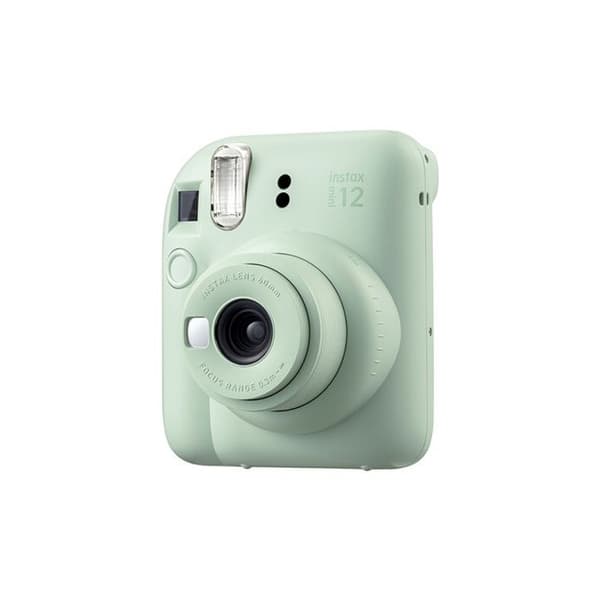 Sofotografisk kamera - Fujifilm - Instax Mini 12 - Mintgrön - Inbyggd blixt - Selfie-spegel