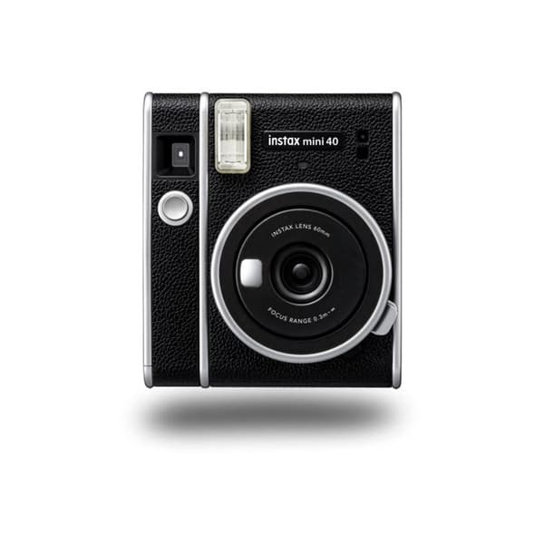 Instant Camera - FUJIFILM - Instax mini 40 - Färg Svart - Integrerad blixt - Fast fokus