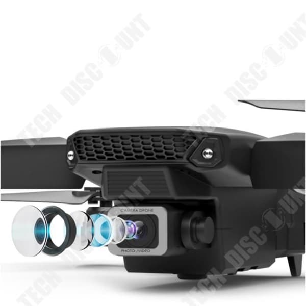 TD® Drone flygfotografering E525 drönare flygfotografering 4K enkelkamera fjärrkontroll flygplan leksak quadcopter hopfällbar drönare