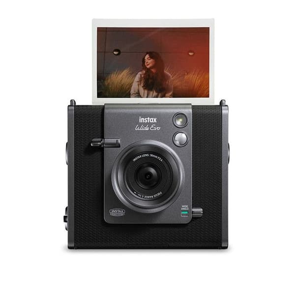 Fujifilm direktbildskamera instax wide evo svart