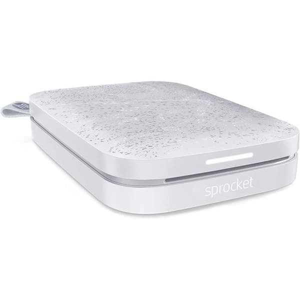 HP Sprocket Printer 200 Instant Printer - 5 x 7,6 cm - Kantlös utskrift - Vit