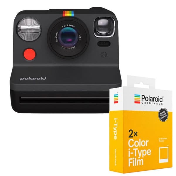 Sofot kamera - Polaroid - Now Gen 2 - Svart - Autofokus - 16 filmer ingår - USB-C