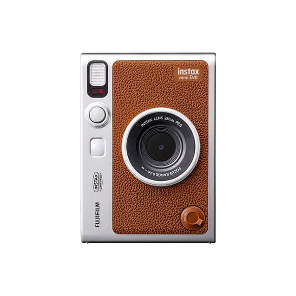 Sofotografiapparat - Fujifilm - Instax Mini Evo - Färg brun - Bluetooth - Inbyggd blixt
