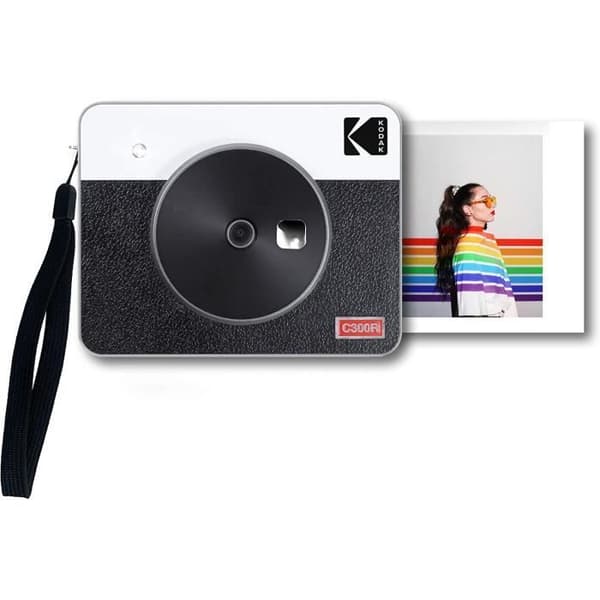 Kodak Mini Shot 3 Retro, Instant Film Camera med inbyggd bärbar fotoskrivare, iOS- och Android-kompatibel