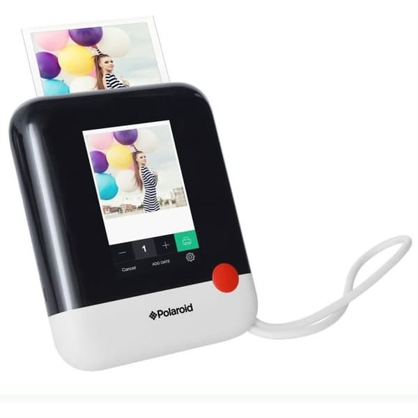 Polaroid Digital Instant Camera - Vit - 9 x 10 - Datorfri utskrift