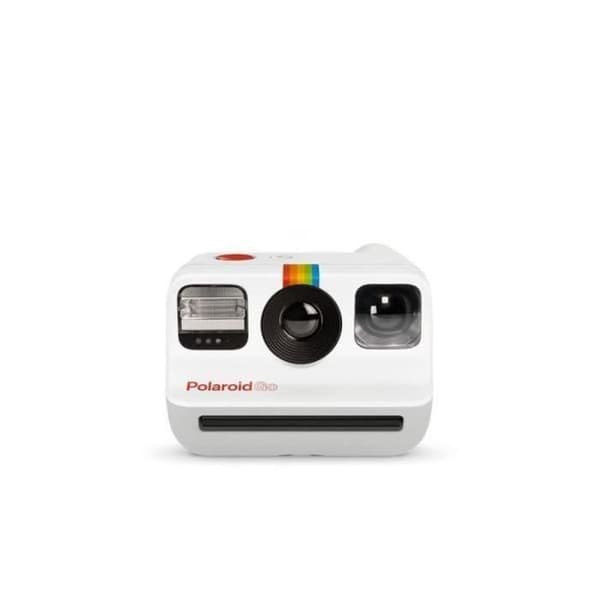 POLAROID GO instantkamera - vit - dubbelexponering, selfiespegel och självutlösare